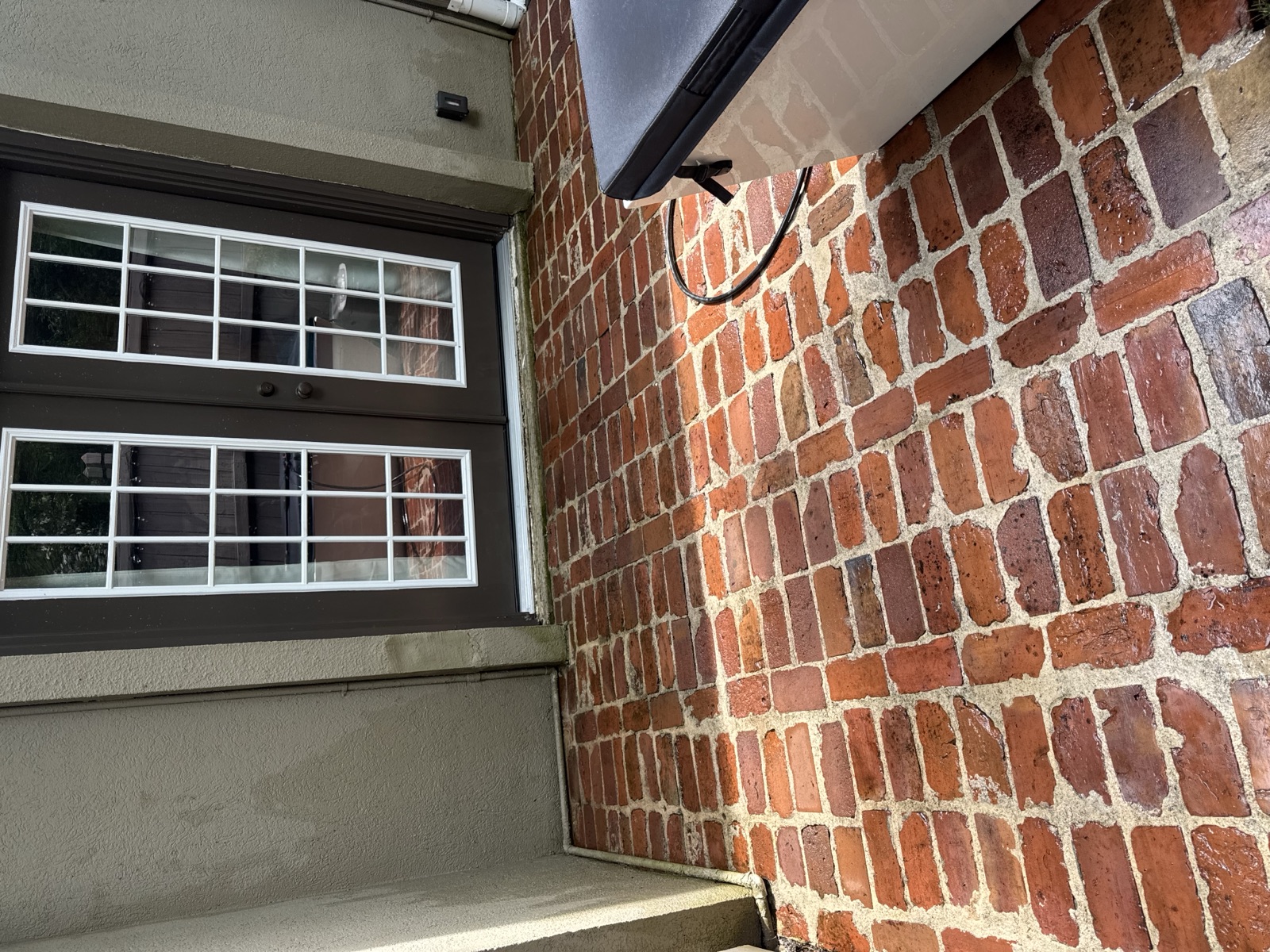 Pressure washing