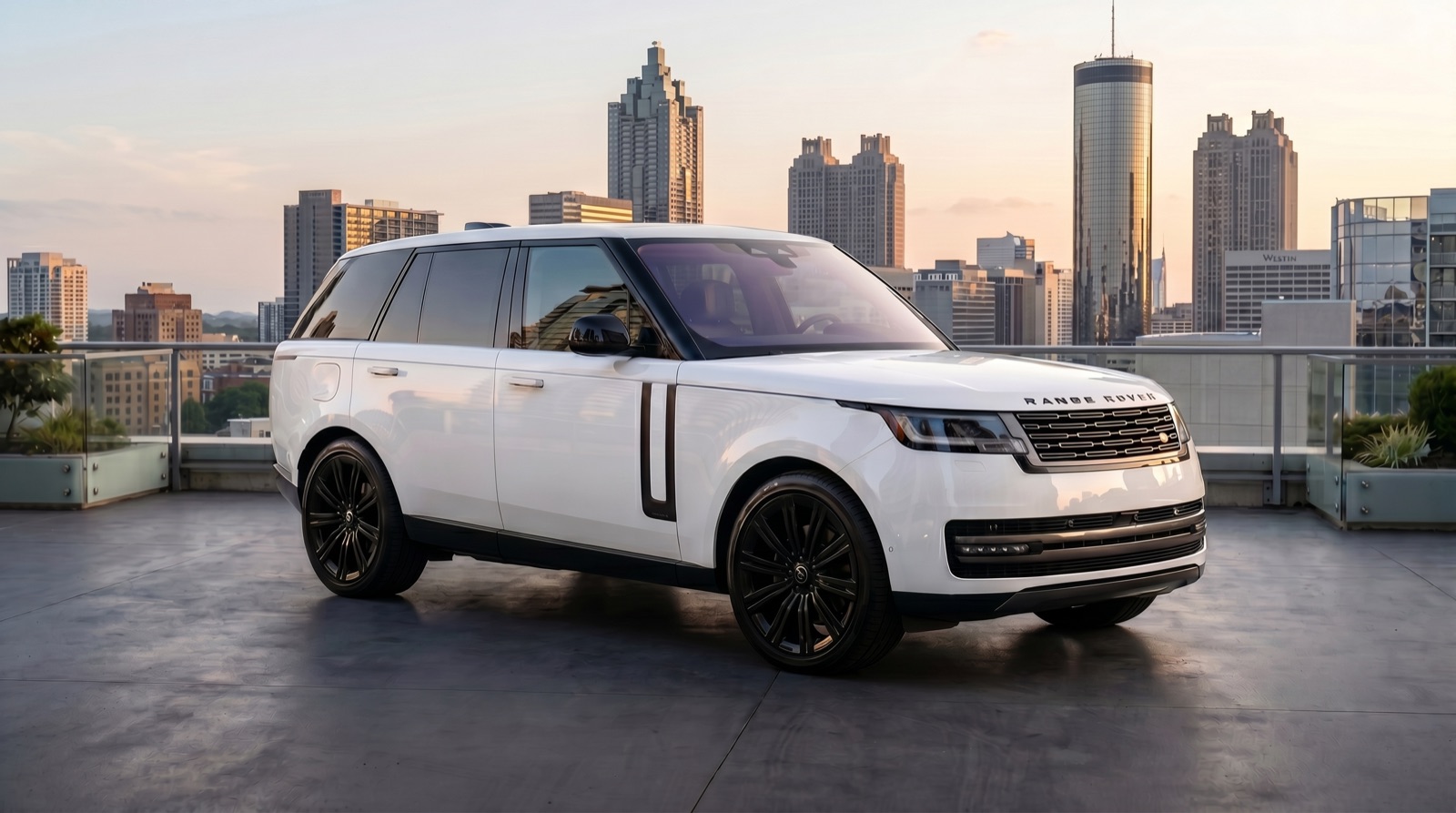 Range Rover SUV detail